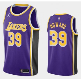 Maillot NBA Los Angeles Lakers Dwight Howard 39 2020-21 Jordan Brand Statement Edition Swingman - Homme